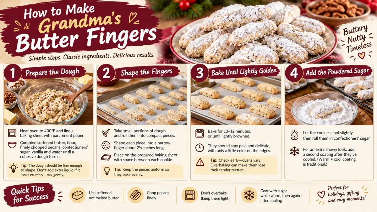 How to Make Grandma’s Butter Fingers