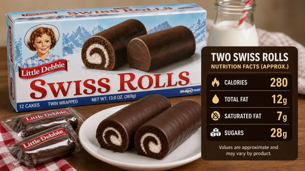 Little Debbie Swiss Rolls Nutrition Facts