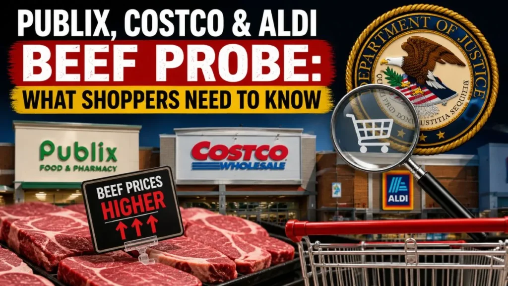 Publix Costco and Aldi beef price investigation