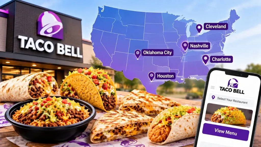 Taco Bell is testing new menu items in selected U.S. markets.