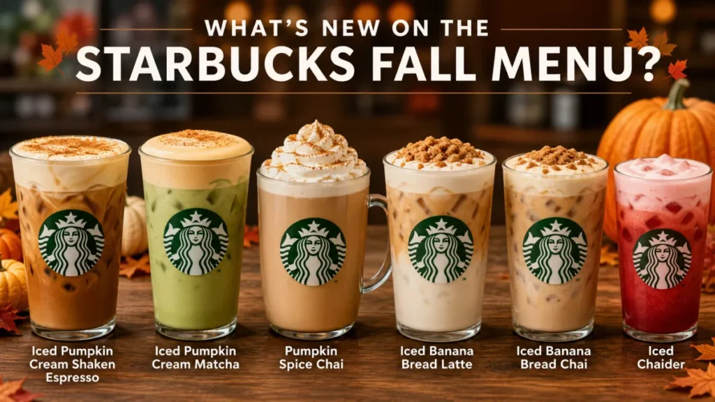 What's New on the Starbucks Fall Menu?
