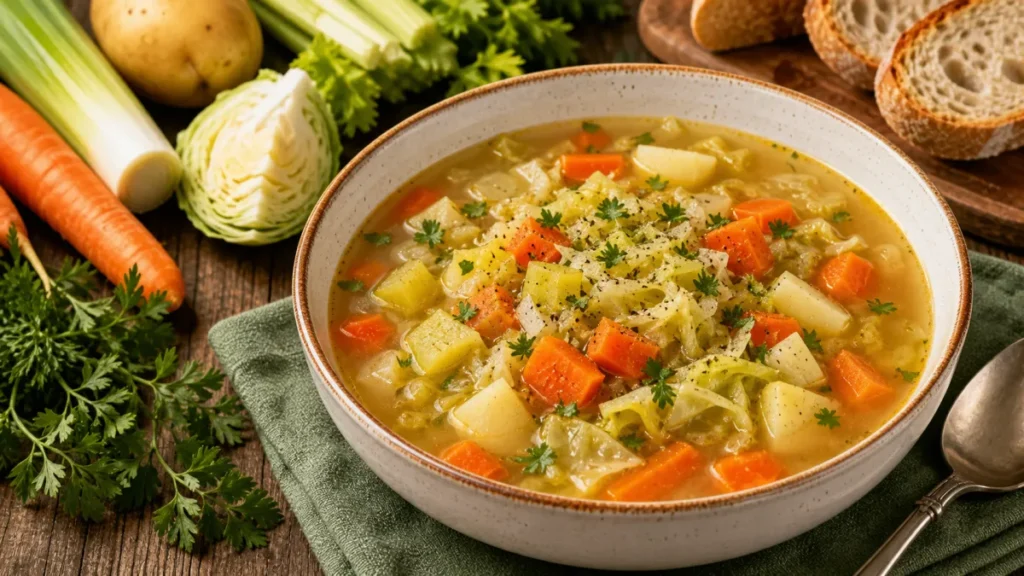 Old-Fashioned Homemade Vegetable Soup UK: A Traditional Chunky Recipe