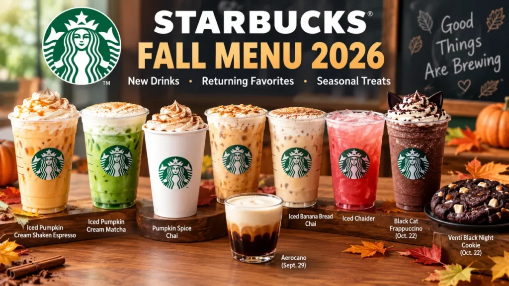 Starbucks Fall Menu 2026 Is Here—These Are the New Drinks Worth Trying