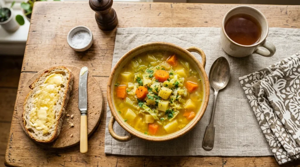 What Makes This an Old-Fashioned Vegetable Soup